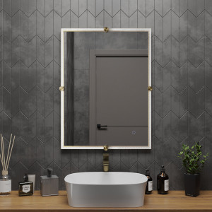 Зеркало Roxen Cler 60x80 в раме под хрусталь