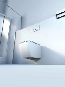 Подвесной унитаз Roxen Cube Tornado 530135-01 Rimless Soft Close