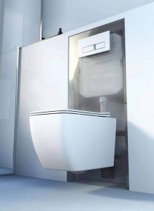 Подвесной унитаз Roxen Cube Tornado 530135-01 Rimless Soft Close