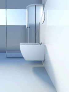 Подвесной унитаз Roxen Cube Tornado 530135-01 Rimless Soft Close