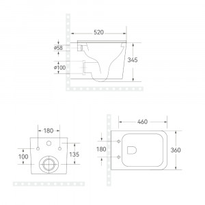 Комплект 6 в 1 Roxen StounFix Dual Fresh 966075 (состоит из: 710200, Santi 410260DG, 530135-01)