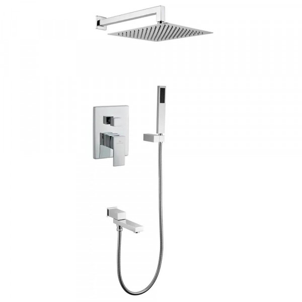 Душевая система встраиваемая Grocenberg GB5089CR-1 хром