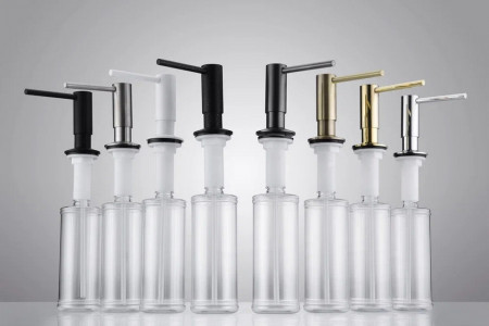 Дозатор для жидкого мыла Paulmark DECUS D004-G золото