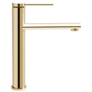 Смеситель для умывальника Rea Oval Gold B6513