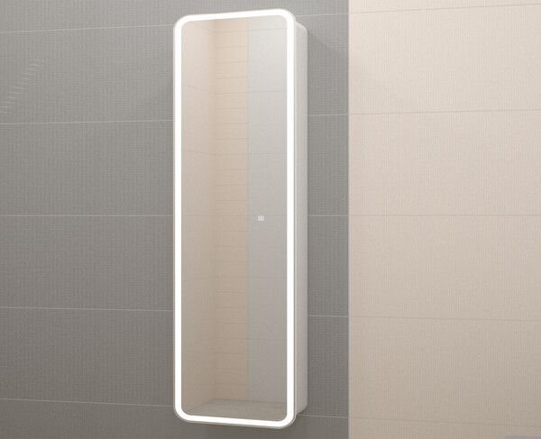 Зеркало-пенал Континент Lorenzo LED 400х1600 с подсветкой
