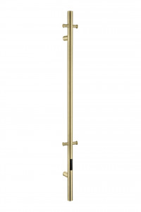 Полотенцесушитель электрический Boheme Uno MATT GOLD 110x122x1500 мм (726-MG)