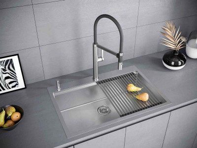 Ролл-мат Paulmark EXTRA R405-BS брашированная нерж.сталь 330х405мм