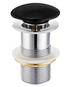 Донный клапан Roxen PD01B (black) без перелива