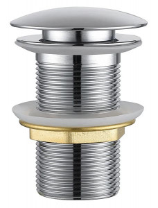 Донный клапан Roxen PD02CH (chrome) без перелива