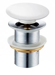 Донный клапан Roxen PD01W (white) без перелива