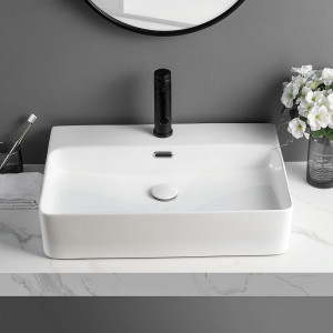 Донный клапан Roxen P01W (white) с переливом