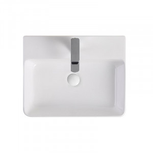 Донный клапан Roxen P01W (white) с переливом