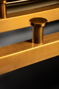 Полотенцесушитель электрический 1200 квадратный Boheme BRONZE 728-BR