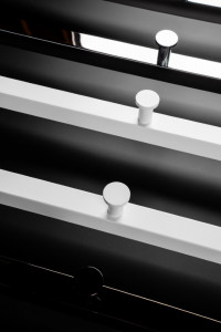 Полотенцесушитель электрический 1200 квадратный Boheme Matt White 728-MW