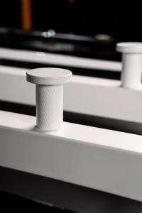 Полотенцесушитель электрический 1200 квадратный Boheme Matt White 728-MW