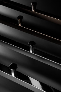 Полотенцесушитель электрический 1200 квадратный Boheme CHROME 728-CR