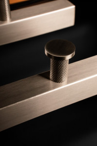 Полотенцесушитель электрический 1200 квадратный Boheme NICKEL BRUSH 728-NB