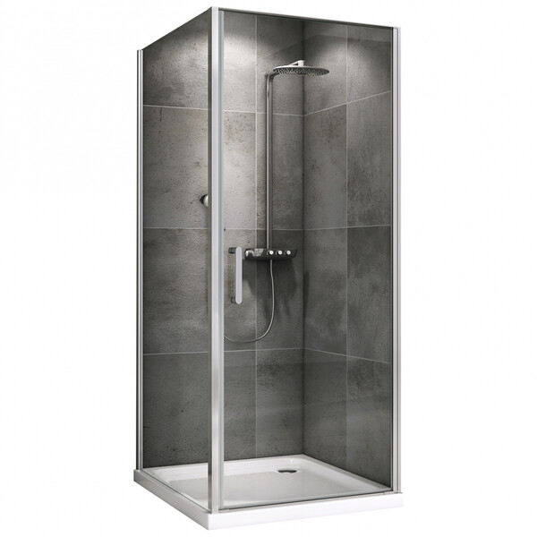 Душевой уголок ABBER Sonnenstrand AG04060-S90 60х90 хромированный профиль прозрачное стекло