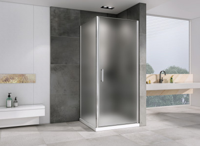 Душевой уголок ABBER Sonnenstrand AG04060M-S85M 60х85 хромированный профиль матовое стекло