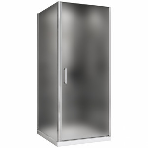 Душевой уголок ABBER Sonnenstrand AG04100M-S85M 100х85 хромированный профиль матовое стекло