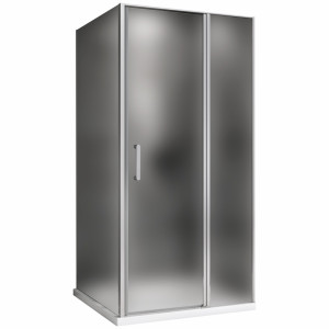 Душевой уголок ABBER Sonnenstrand AG04110MS-S85M 110х85 хромированный профиль матовое стекло