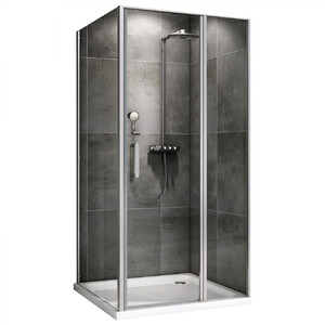 Душевой уголок ABBER Sonnenstrand AG04130S-S90 130х90 хромированный профиль прозрачное стекло