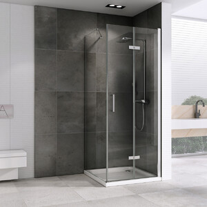 Душевой уголок ABBER Zart AG08070P-S81 70х80 хромированный профиль прозрачное стекло