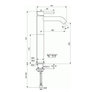 Смеситель Ideal Standard Ceraline (BC269AA)