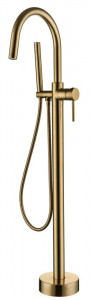 Смеситель напольный Boheme Uno Matt Gold 469-MG