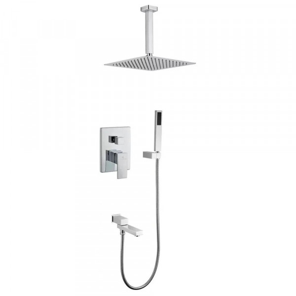 Душевая система встраиваемая Grocenberg GB5089CR-2 хром