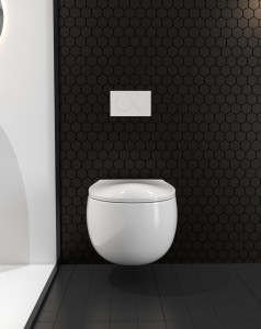 Подвесной унитаз Roxen EGG 530170-01 Rimless Soft Close