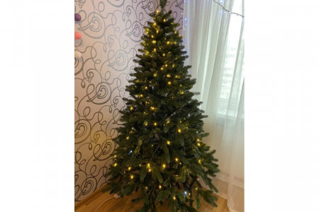 Ель искусственная Элина (литые ветки + ПВХ) MaxYPoland 2,5 м