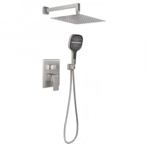 Душевая система встраиваемая без излива Hansberge H6070NK никель