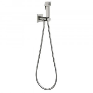 Гигиенический душ со смесителем встраиваемый Grocenberg GB005NK никель