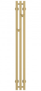 Водяной полотенцесушитель Сунержа Вердикт PRO 1200х50 Золотой шелк (Матовое золото)