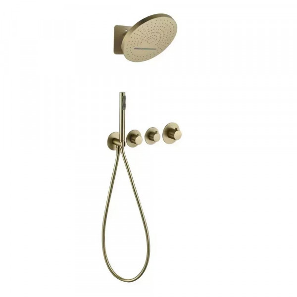 Душевая система встраиваемая без излива Grocenberg GB5020MG матовое золото