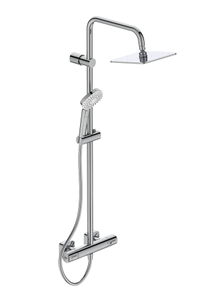 Душевая система Ideal Standart IDEALRAIN CUBE EVO с термостатическим смесителем для душа (A6985AA)