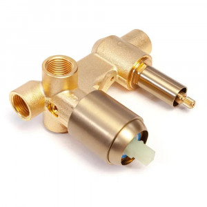 Душевая система встраиваемая без излива Hansberge H6090MG матовое золото