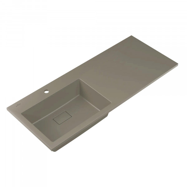 Умывальник Roxen Faber 120х48 gray 30010120L-DG