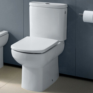 Чаша для унитаза Roca Dama Senso Compacto 342518000 35,5x60, двойной выпуск