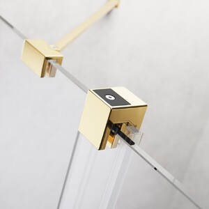 Душевой уголок (раздвижные двери) Radaway Furo Gold KDJ 140х120