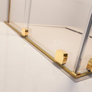 Душевой уголок (раздвижные двери) Radaway Furo Gold KDJ 140х120