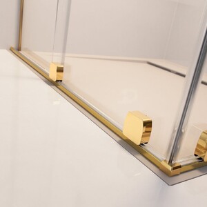 Шторка на ванну (раздвижные двери) Radawey Furo Gold PND II 130