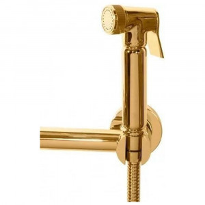 Гигиенический душ со смесителем Grocenberg GB103NGO золото