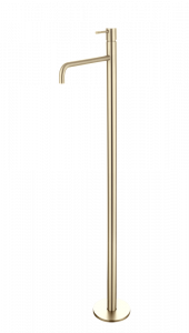 Смеситель для умывальника напольный Boheme Uno Matt Gold 107-MG