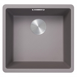 Кухонная мойка из искусственного камня Roxen Gap 360270-44SG Storm Gray 44х42х21,7 см