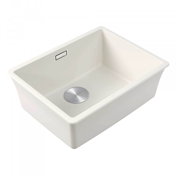 Кухонная мойка из искусственного камня Roxen Gap 360270-54CW Cloud white 54х42х21,7 см