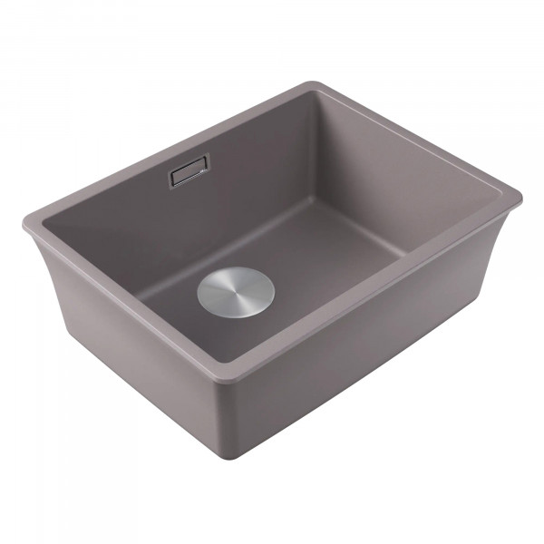 Кухонная мойка из искусственного камня Roxen Gap 360270-54SG Storm Gray 54х42х21,7 см