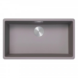 Кухонная мойка из искусственного камня Roxen Gap 360270-74SG Storm Gray 74х42х21,7 см