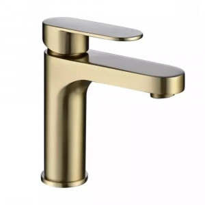 Смеситель для раковины Grocenberg GB1011MG, матовое золото